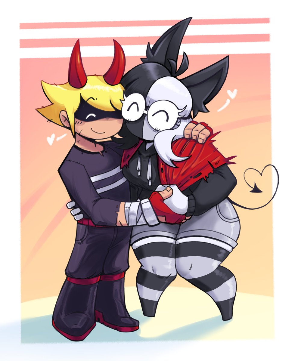 Officiallythat2's tweet image. a little commission i did for @JcJack777 ft. @sleepy_oreo