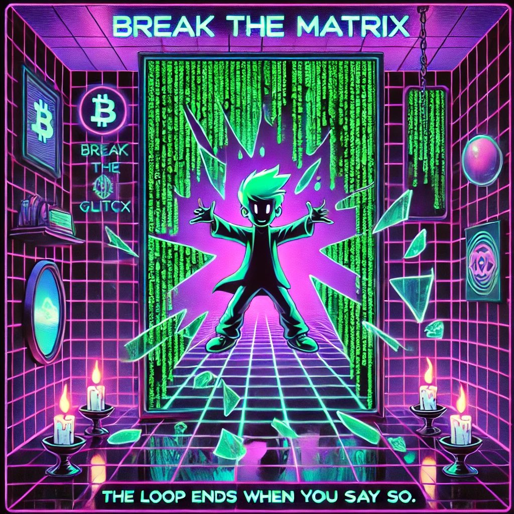 The only limits are the ones you let your mind believe are real. Become limitless, become the glitch in the matrix code. Free yourself and you will find the Infinite Money Glitch #IMG