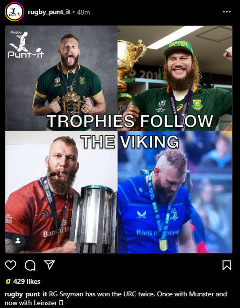 The Viking, the Son of Snyman!!