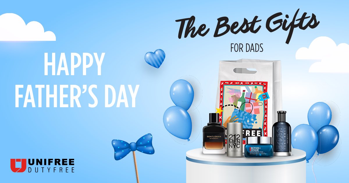 Fathers are always with us with their endless love and support.
Happy Father’s Day! 💝👩‍👧‍👦

Babalarımız sonsuz sevgi ve destekleriyle her zaman yanımızdalar.
Babalar Gününüz Kutlu Olsun! 💝👩‍👧‍👦

#unifree #dutyfree #fathersday #babalargünü