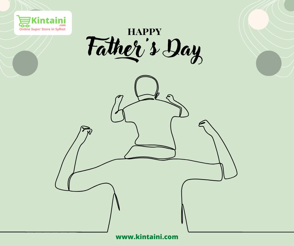 kintaini's tweet image. “A father is neither an anchor to hold us back nor a sail to take us there, but a guiding light whose love shows us the way.” 

𝗖𝗵𝗲𝗲𝗿𝘀 𝘁𝗼 𝗮𝗹𝗹 𝘁𝗵𝗲 𝗱𝗮𝗱𝘀 𝗼𝘂𝘁 𝘁𝗵𝗲𝗿𝗲! 𝗛𝗮𝗽𝗽𝘆 𝗙𝗮𝘁𝗵𝗲𝗿'𝘀 𝗗𝗮𝘆! ❤️

#kintaini #sylhetgiftshop #BDgift #fathersday