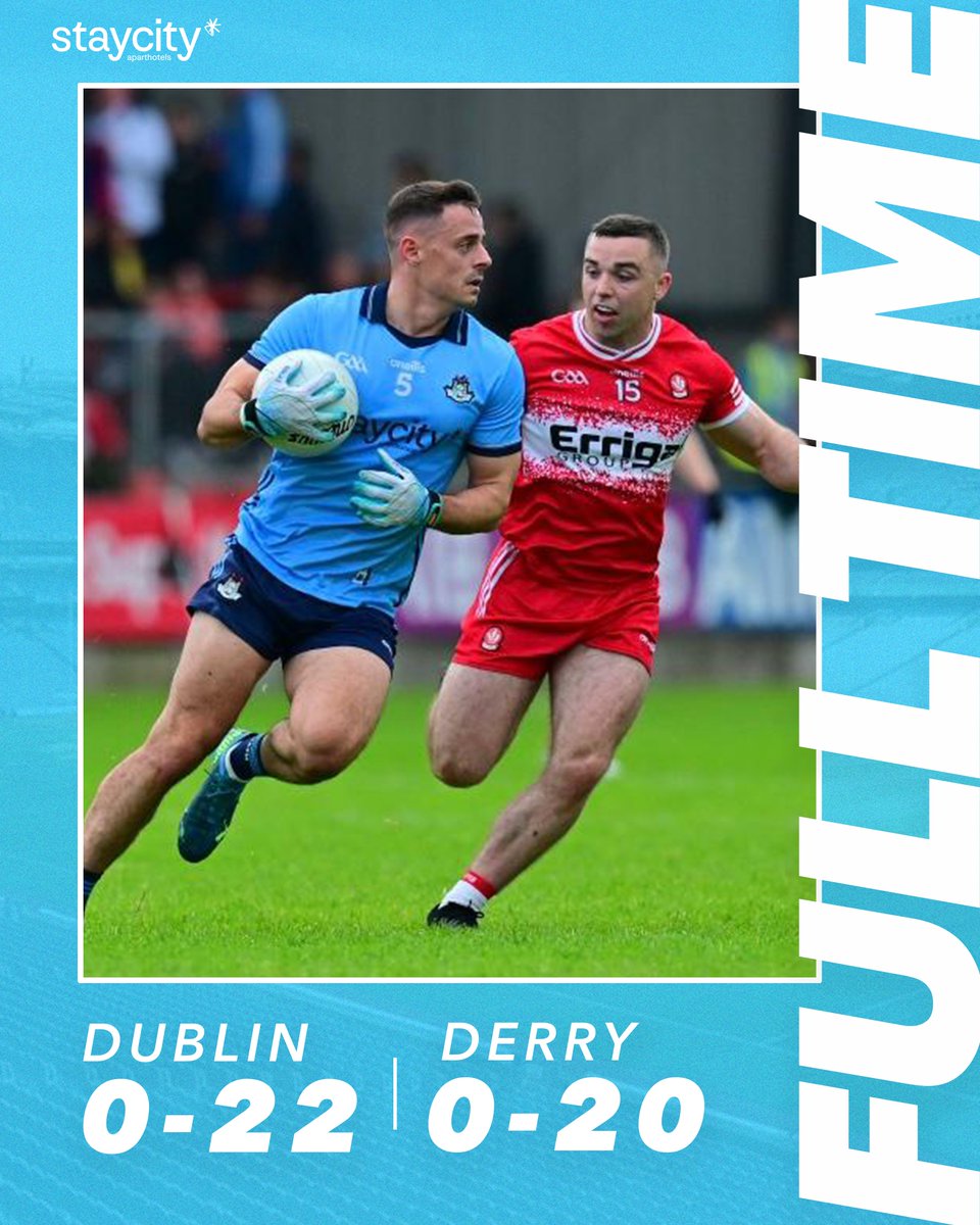 All over here in Newry &amp; victory sees our Senior Footballers progress to the All-Ireland preliminary quarter finals next weekend 👕🙌

📸 @Lpj9Lundy 

#UpTheDubs