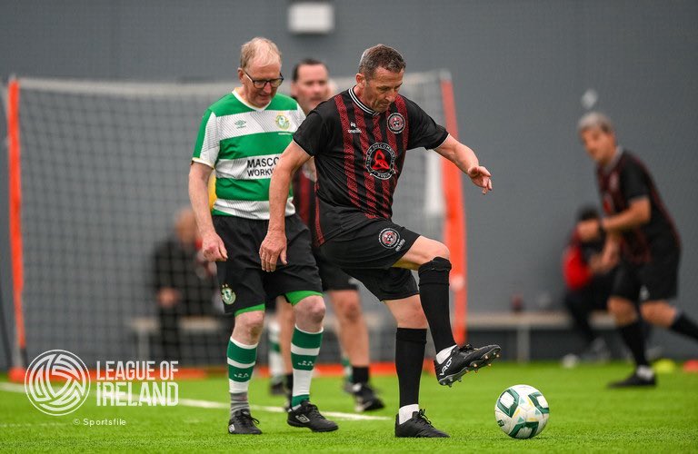 A brilliant display from our Walking Football team who finished runners up in today’s @leagueofireland blitz. The team went undefeated in the group stages, falling short to St. Pat’s in the final on penalties. 

Well done to all involved ❤️🖤