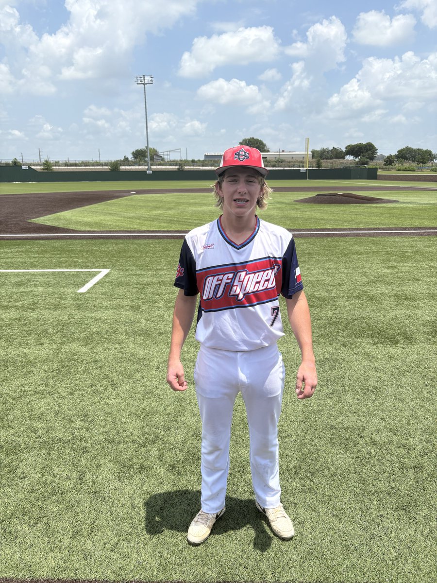 #NorthTexasShowdownSS F: <a href="/OFFSPEEDATH/">OFF-SPEED ATHLETICS</a> Boyd 5, Dallas Pelicans  4
PoG: Hudson Howard 1-3, 3B, 2 RBI
Pitcher: <a href="/RMelban/">Reece Melban</a> 4.2 IP, 4K, 2H