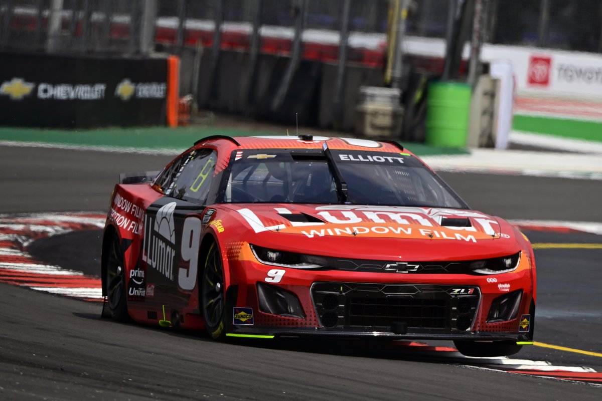 llumarfilms's tweet image. After a rain-shortened qualifying session, @chaseelliott and the No. 9 LLumar Chevy will start 12th tomorrow in Mexico City.

#LLumarRacing #NASCARMexico