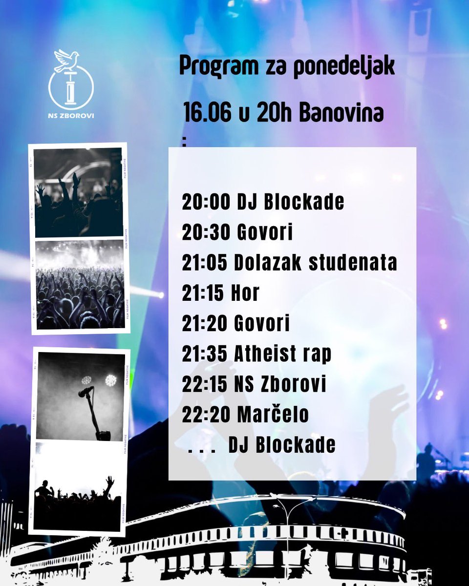 📣Vidimo se u ponedeljak od 20h! ⬇️