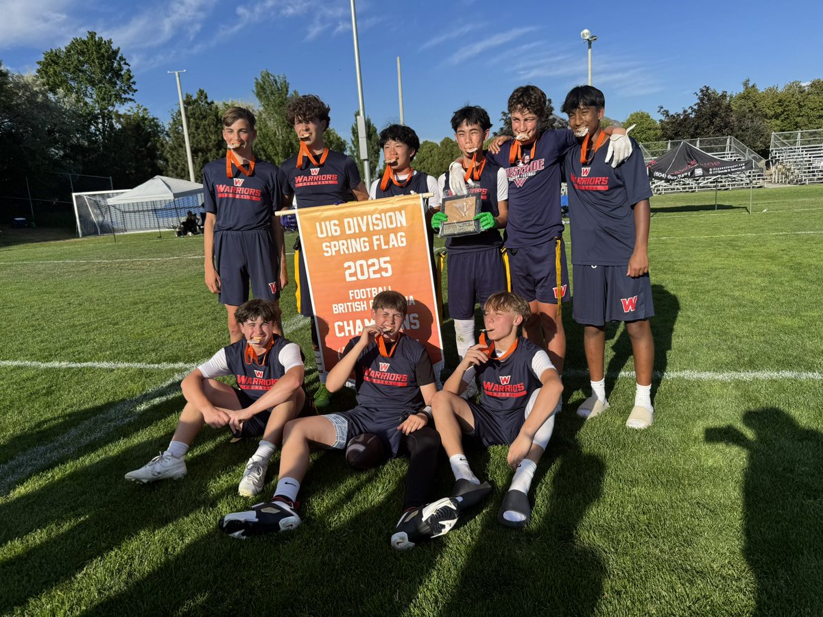 NGonzales2028's tweet photo. 🏆B.C 5 on 5 provincial champs. Next Stop: Nationals🇨🇦. Thank you @ShaneGo98448675 and @AlexLando for a amazing season.@FootballBC_ @VCJVFOOTBALL @BryceCoutts_HZR @ktqbtraining @TFordFSP #TeamFSP https://t.co/TygQd6B5XL