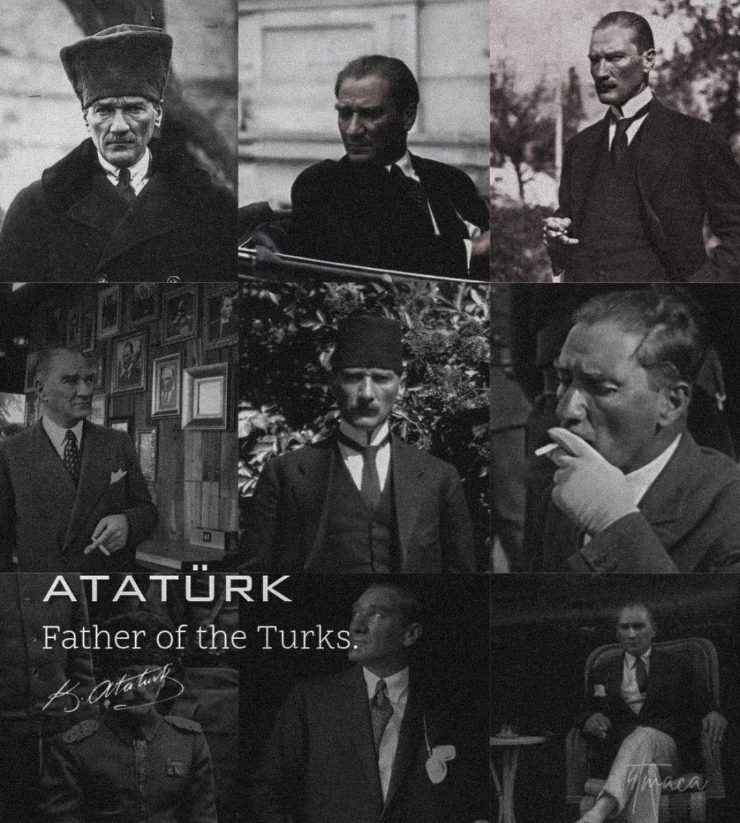 𝐀𝐓𝐀𝐓𝐔̈𝐑𝐊
father of the Turks.