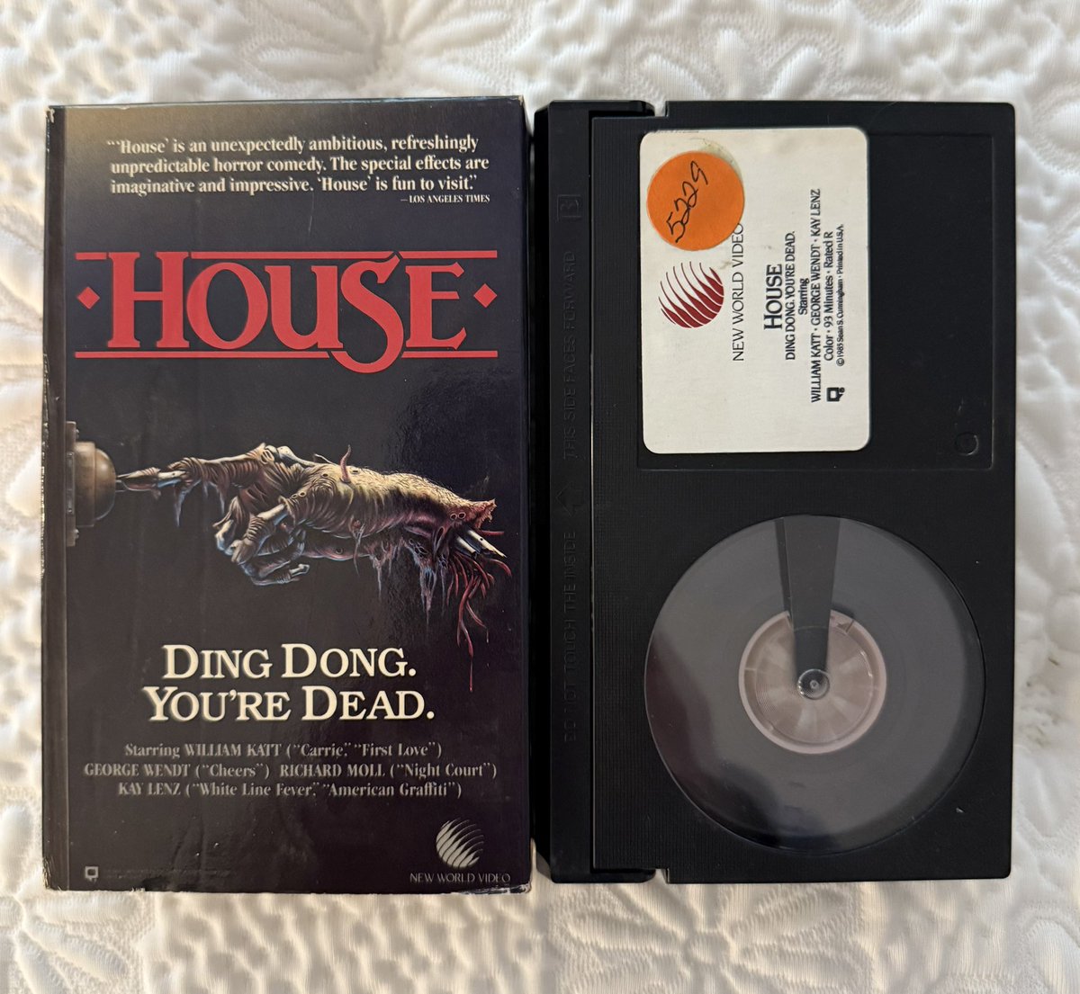 Just scored “House” on Betamax. Don’t you just love looking at it?