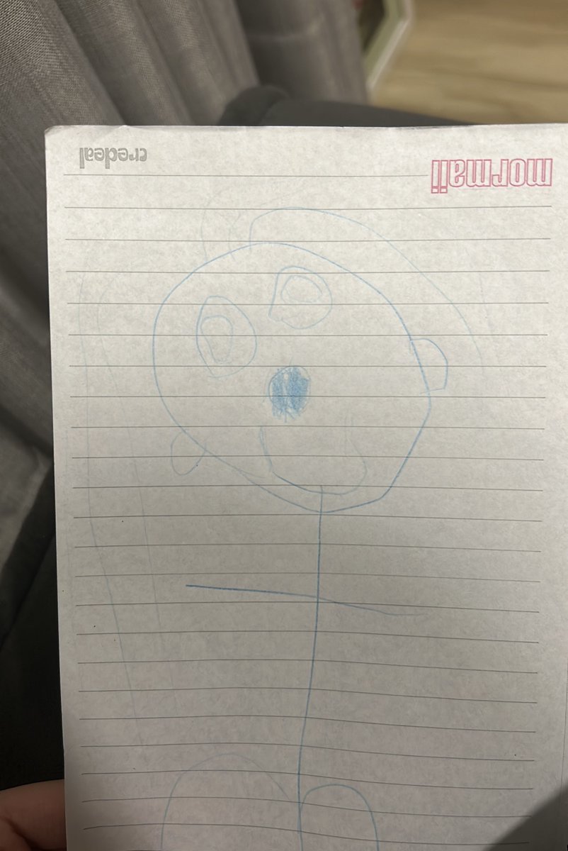 LynxBeaumont's tweet image. perguntei no servidor se o desenho que meu sobrinho de 5 anos fez se parecia comigo.... E ME HUMILHARAM