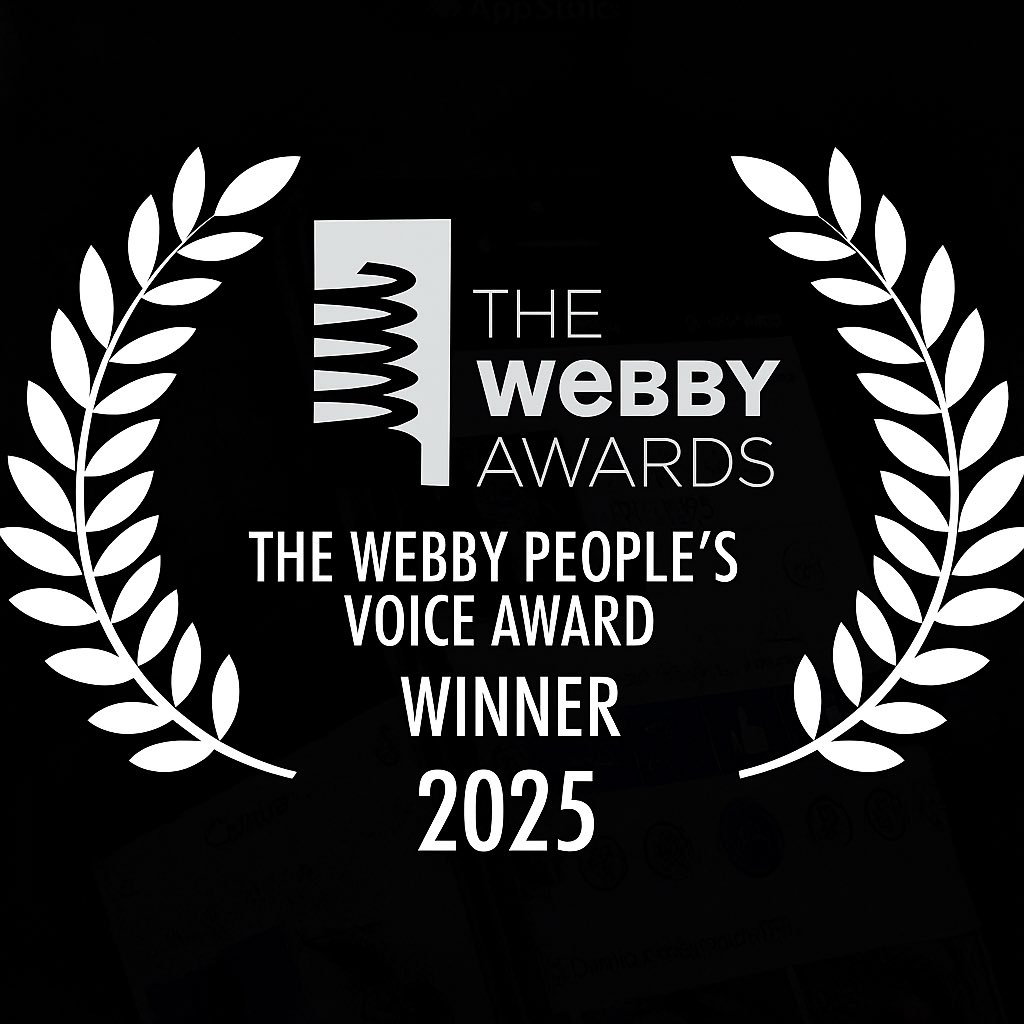 We won a Webby! 🏆

Proud and grateful to share that our documentary “The Neurodivergent Genius Who Invented Formula 1 For Marbles”, a Great Big Story production about me and especially my brother Jelle, has won the People’s Voice Webby Award for Best Sports Documentary (Short