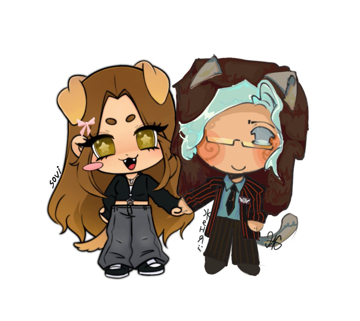 A collab with my sister  <a href="/sovishka138/">sovi</a>