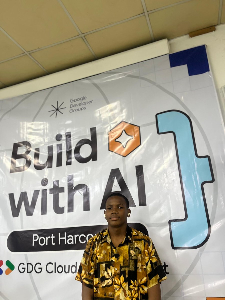 144_soala's tweet image. Today, I went for a tech event on AI made, learnt a lot though. Networked, but couldn't get my API key.
#buildwithaiphc2025