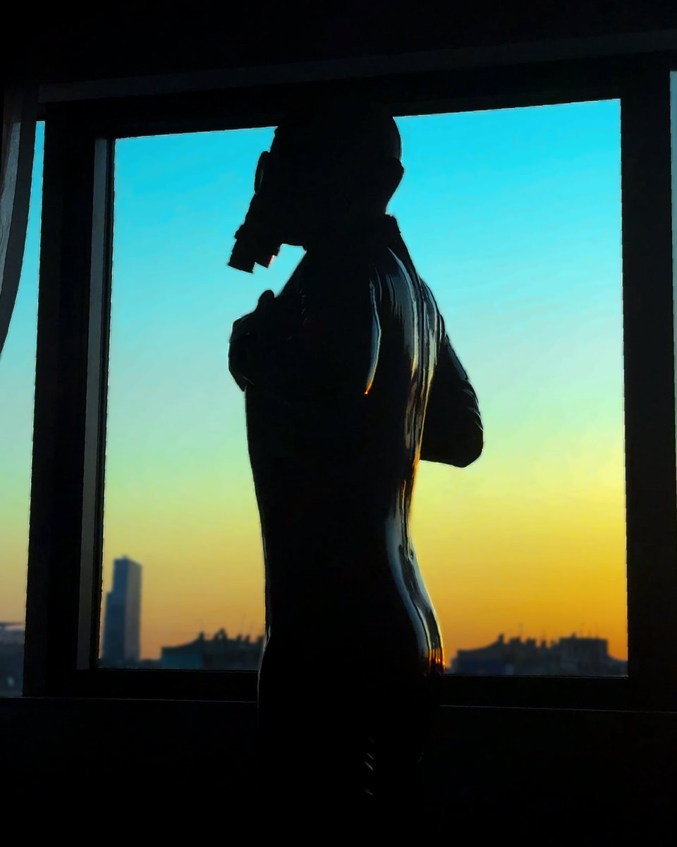 Sunset means it's getting dark... 😈