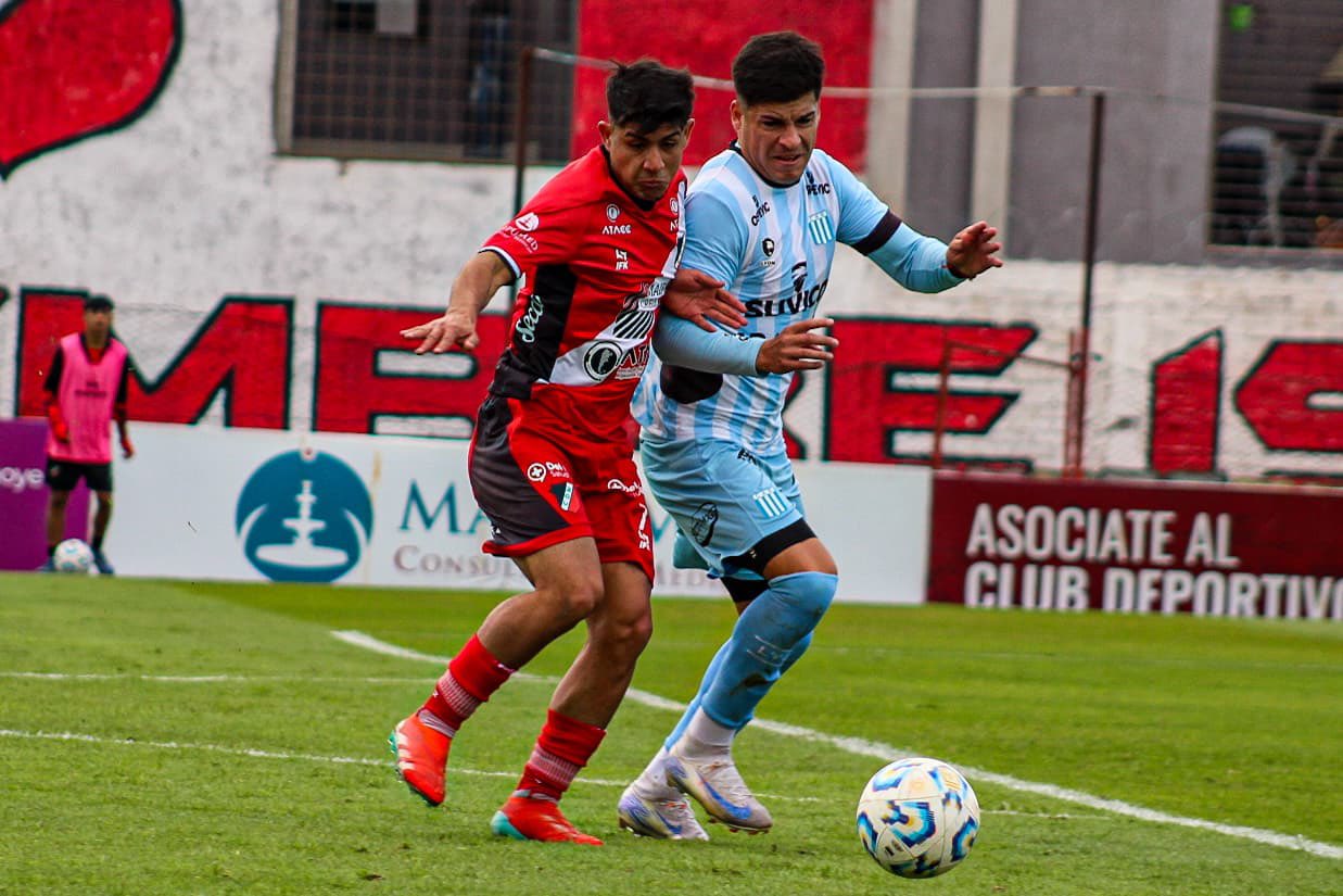 Racing de Nueva Italia empató en Mendoza: 1-1 con Deportivo Maipú • Canal C