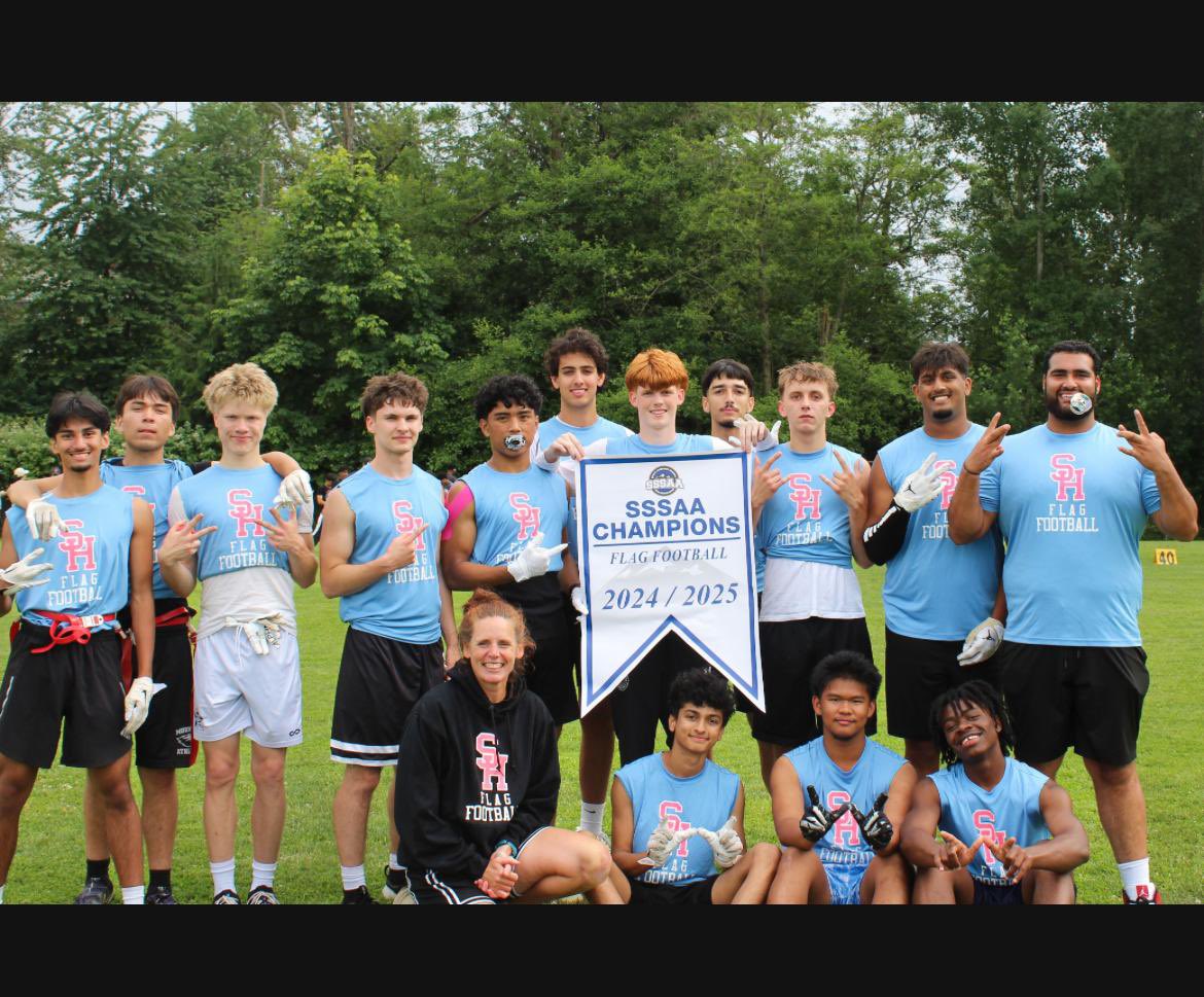 Congratulations to the SSSAA Flag Football Champions, @sullivanathletics !
