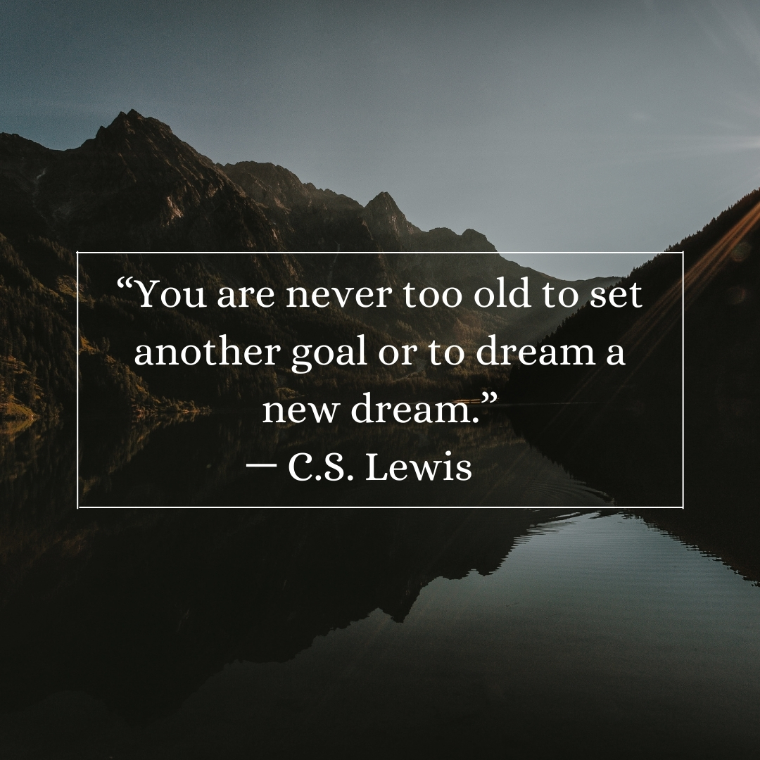 It’s never too late to start something new!