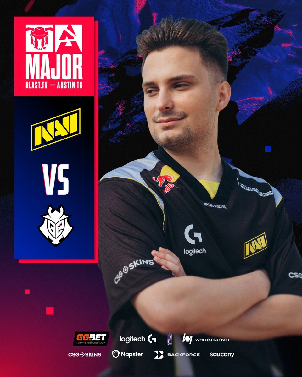 It's time to get the job done. Our match against <a href="/G2CSGO/">G2 CS</a> for the #BLASTtvMAJOR playoffs is LIVE!
Maps: Mirage, Anubis, Inferno.
#navination