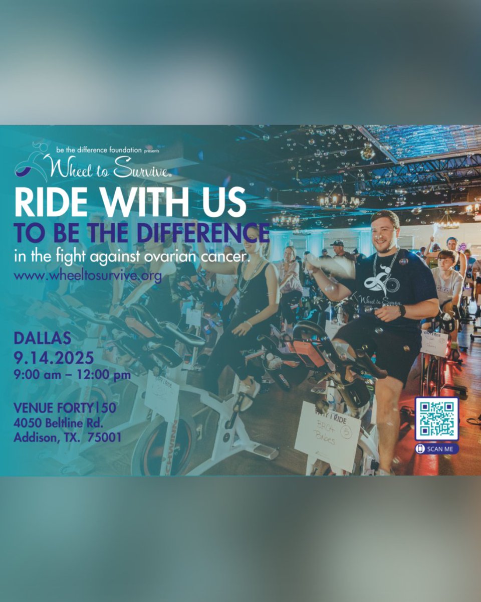 Every revolution of the wheel tells a story — of courage, of hope, of survival.

On September 14, 2025, ride for the women who inspire us. For those we’ve lost. For those still fighting.

Because together, we are the difference.

Register today at wheeltosurvive.org!
