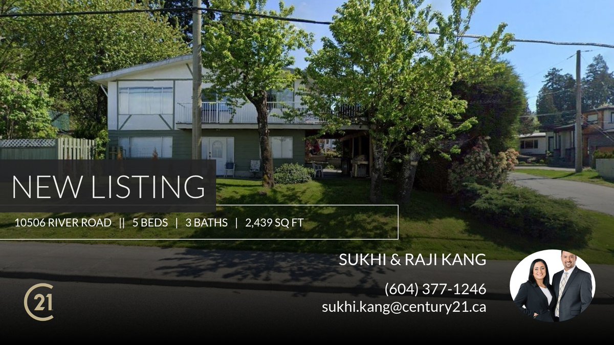 📍 New Listing 📍 Take a look at this fantastic new property that just hit the market located at 10506 River Road in Delta. Reach out here or at (604) 377-1246 for more information homeforsale.at/10506_RIVER_RO…