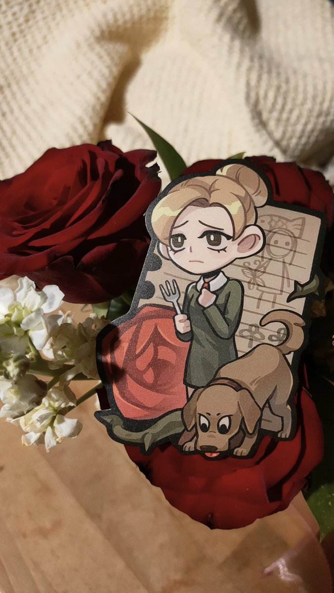 Rule of rose sticker I made 🌹