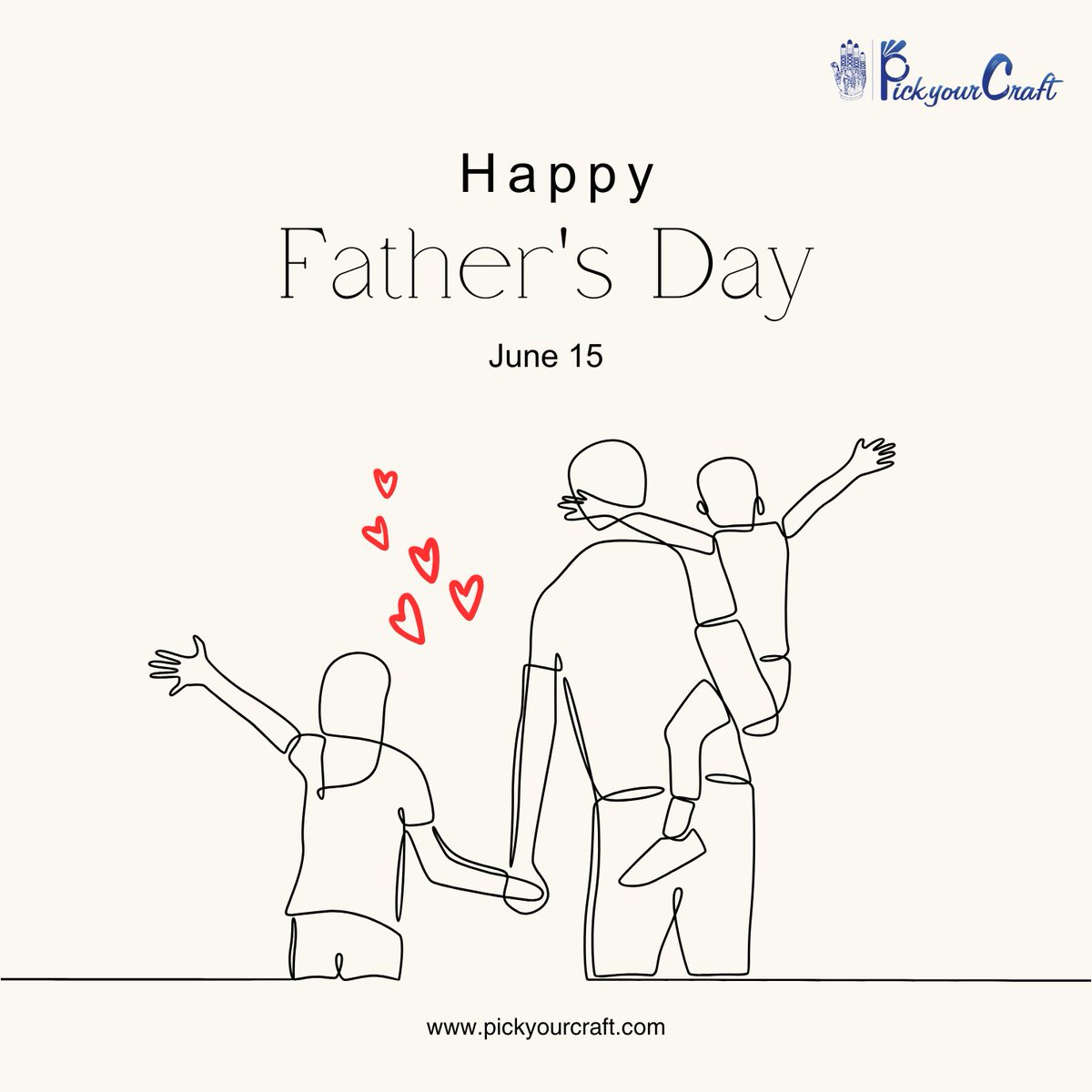 pickyourcraft's tweet photo. Happy Father's Day.
https://t.co/fBiquyVWZi Celebrating Father's Day 2025.
#todayinpast #PICKYOURCRAFT #ArtandCraft #Handmade #FathersDay2025 #fathersdaygift https://t.co/clggaSQnKs