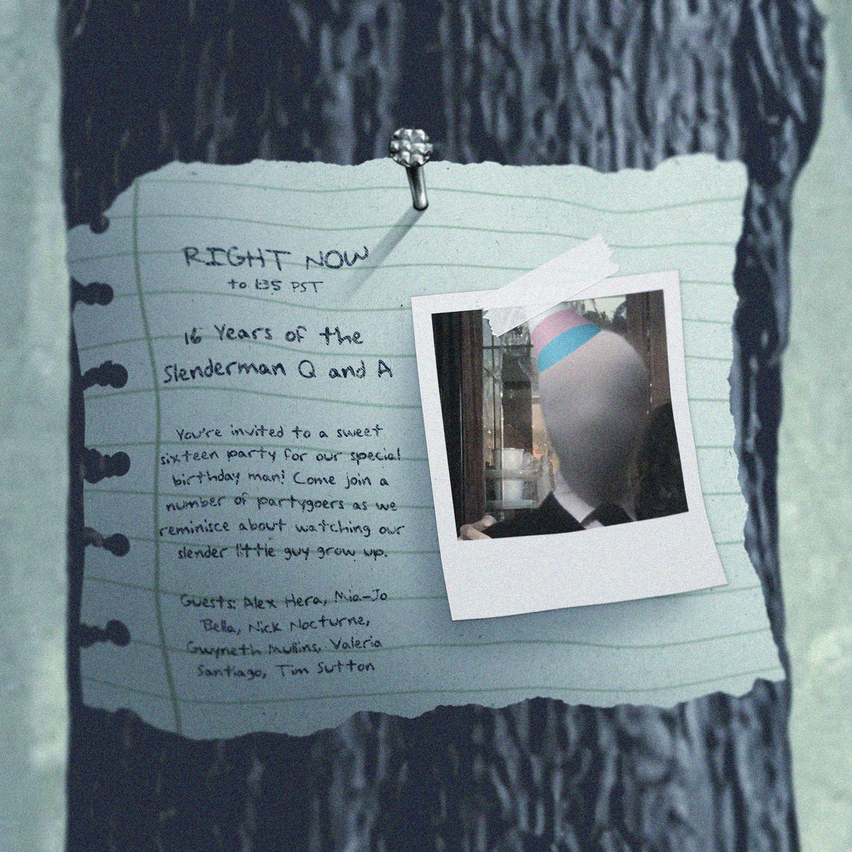 CAMPAIGN CONCLUDED 6/21 (@competepasta) on Twitter photo 16 YEARS OF SLENDERMAN RIGHT NOW:
<a href="/NickNocturne8w8/">Nick Nocturne 😈🔎</a> , Mia Jo, Valeria Santiago, <a href="/AlexHera_/">Alex Hera (@alexhera.bsky.social)</a> , <a href="/FlamingButtWind/">tim</a> , Gwyn Mullins!
Come on in: twitch.tv/slender4gender 16 YEARS OF SLENDERMAN RIGHT NOW:
<a href="/NickNocturne8w8/">Nick Nocturne 😈🔎</a> , Mia Jo, Valeria Santiago, <a href="/AlexHera_/">Alex Hera (@alexhera.bsky.social)</a> , <a href="/FlamingButtWind/">tim</a> , Gwyn Mullins!
Come on in: twitch.tv/slender4gender