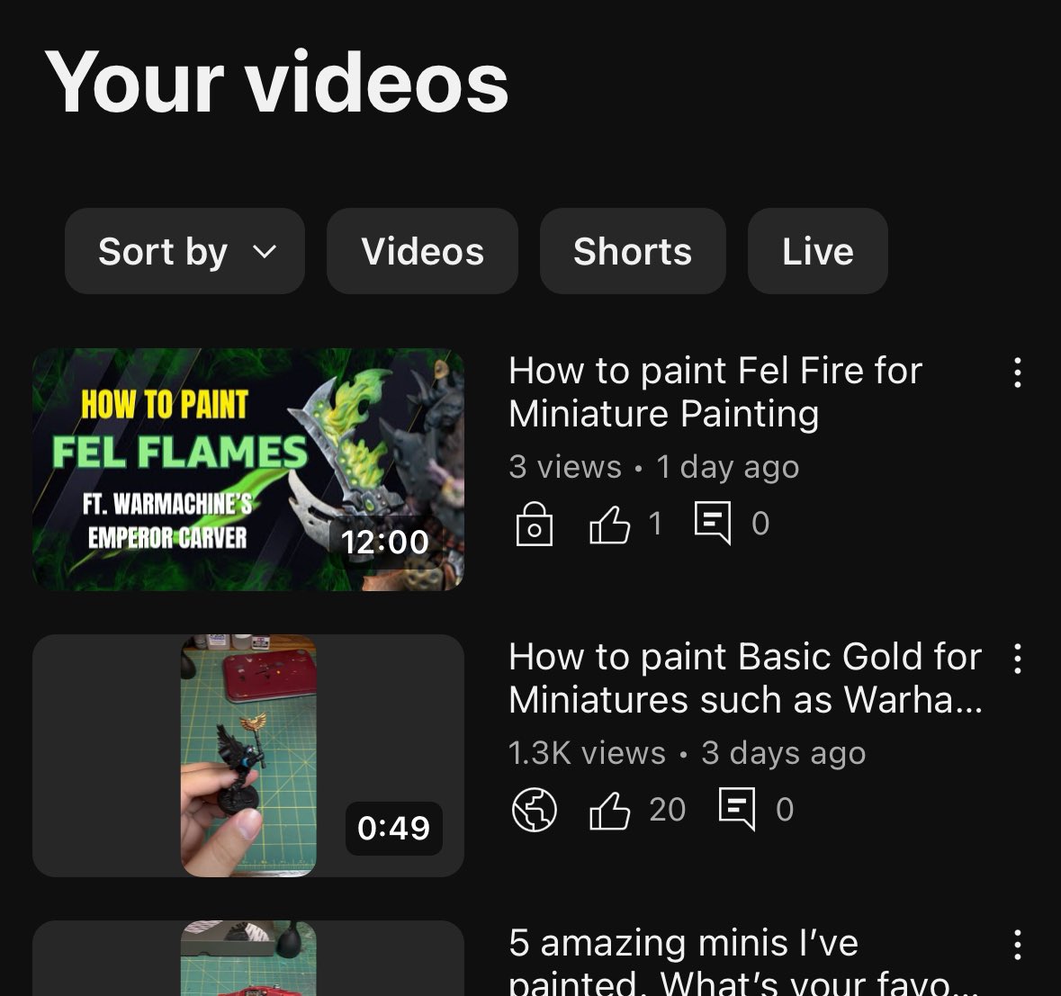 YouTube Video tomorrow!!!