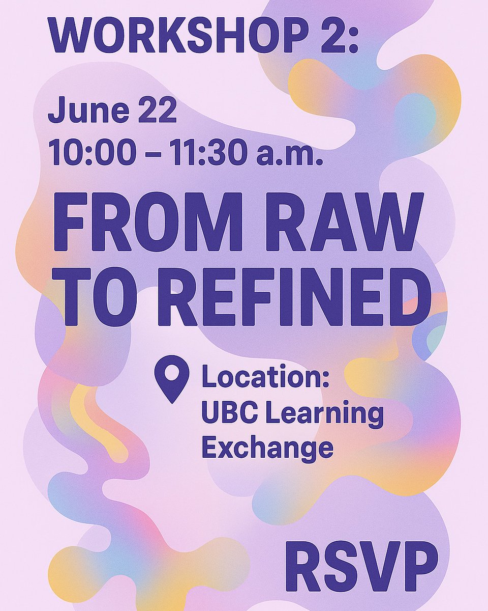 Join Perilous Words at the <a href="/UBC_LE/">UBC Learning Exchange</a> for the second #writingworkshop organized with <a href="/acww/">Asian Canadian Writers' Workshop (ACWW)</a> as part of <a href="/literASIAN/">LiterASIAN Festival</a> 2025.

“Workshop 2: From Raw to Refined” will focus on the art of editing &amp; rewriting with intention on Sunday, June 22.

Register here: bit.ly/3YanO8i