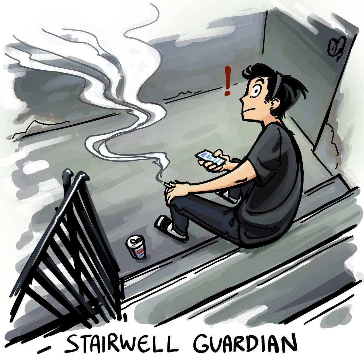 drawing people i see in the city (54/?)