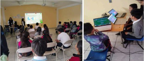 ITESA_OFICIAL's tweet image. #TequiosPorLaPaz estudiantado de la Licenciatura en Administración impartieron talleres de “Recursos Educativos Digitales” a niñas y niños de escuelas primarias de la región del Altiplano. #OrgulloITESA 

@GobiernoMX @Claudiashein @imjuvemx @TecNM_MX @SEPHidalgo @natycastrejonv
