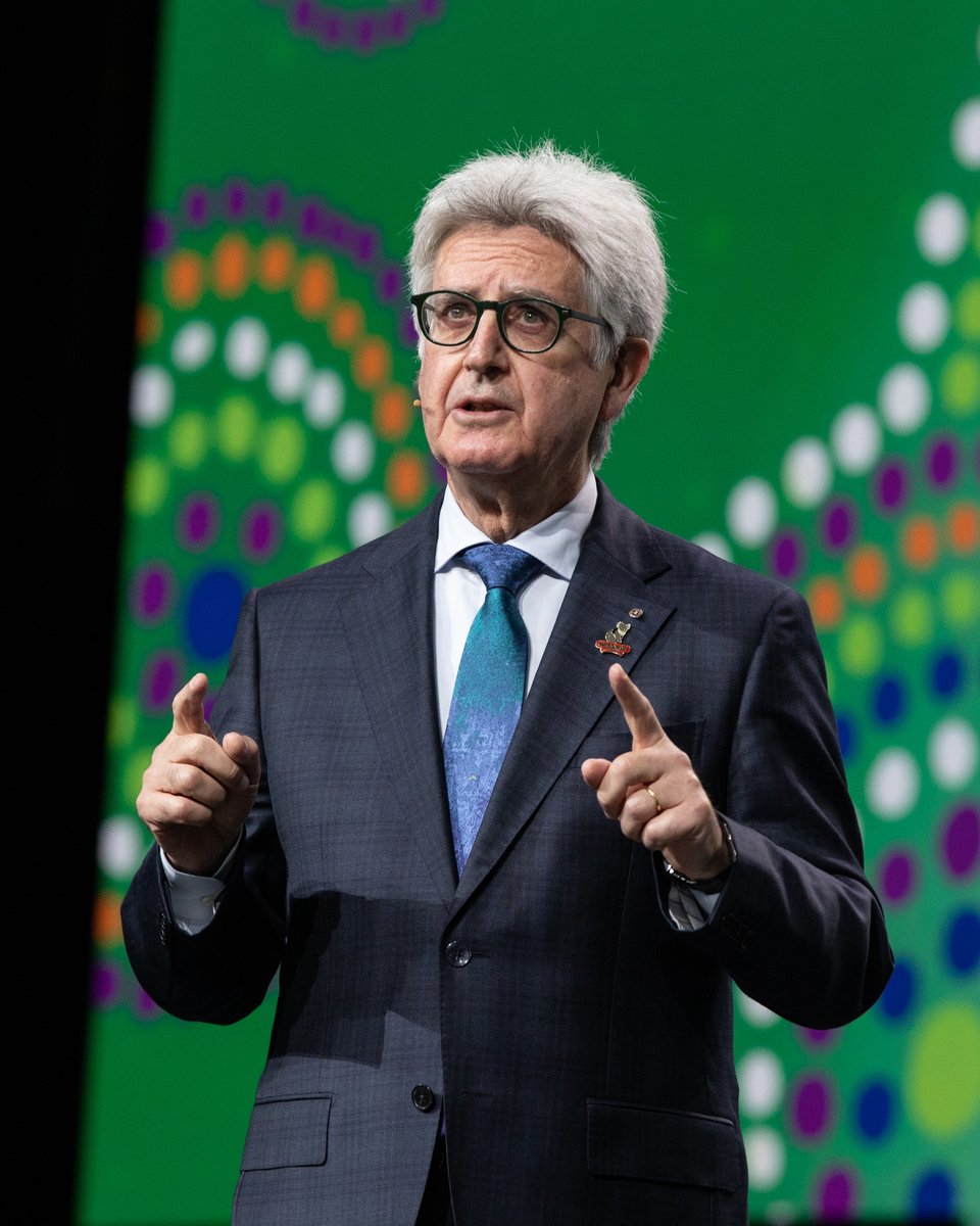 Francesco Arezzo, a member of the Rotary Club of Ragusa, Italy, has been selected to become Rotary International’s president for 2025-26.  

Meet the president-elect: on.rotary.org/4kGMhv7