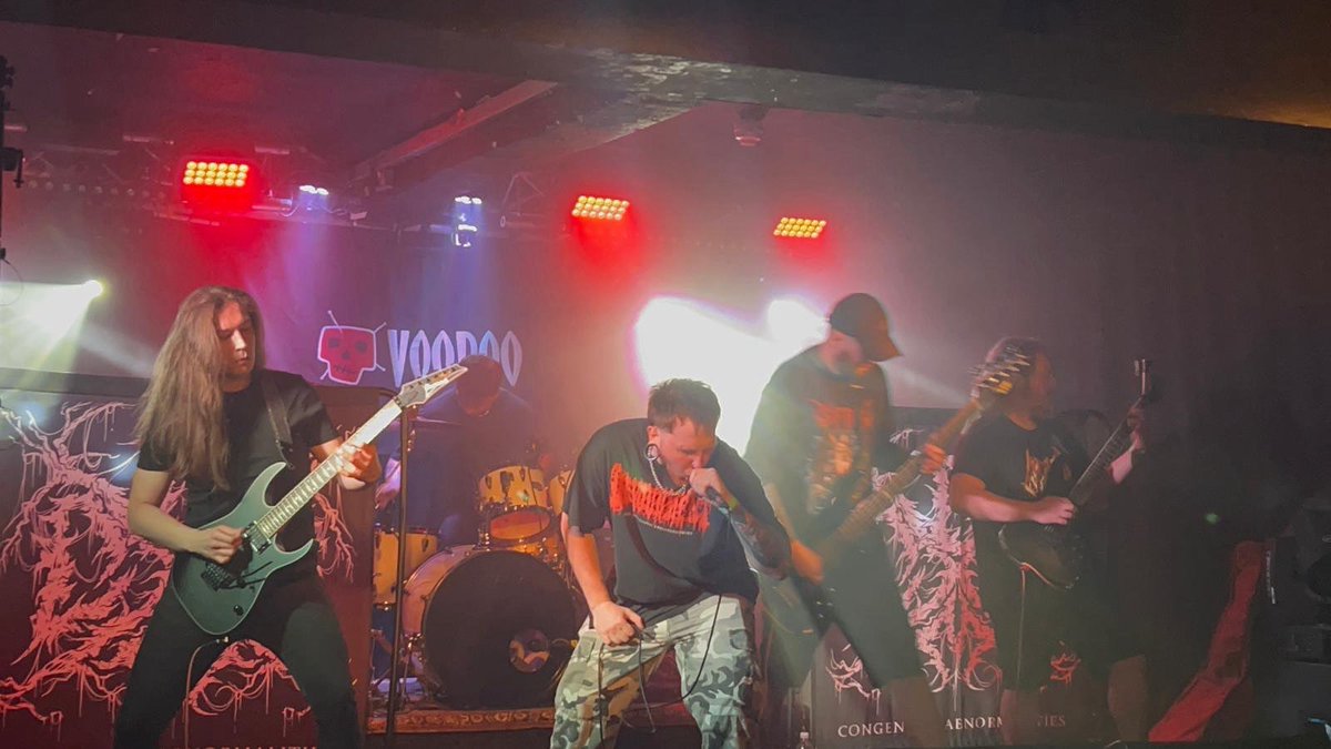 Huge thanks to everyone who came out to see us at ALBOMINATION FEST last night!
Massive shoutout to Microtonal for supplying the backline, Beardnoise for the great sound, and Frayed Ends for sharing the stage with us once again — always a pleasure! #deathmetal #albinismawareness