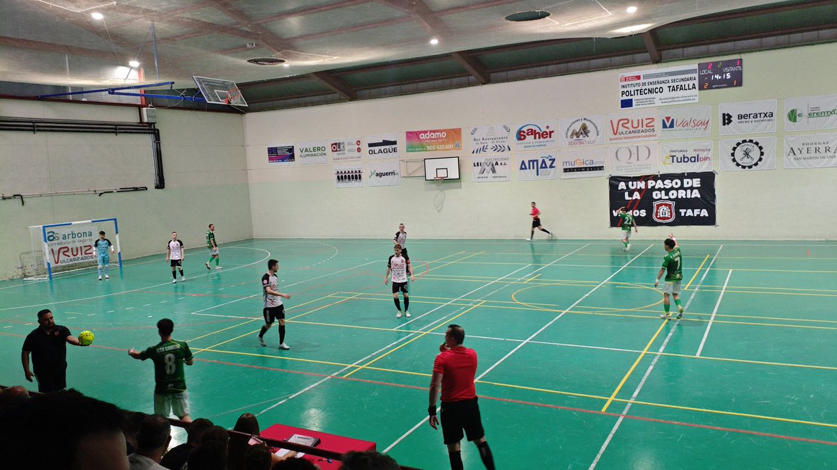 Miguel Ángel Maeztu (@miguelamaeztu) on Twitter photo 🤍🖤 ¡Tafa es de Segunda! ¡Un nuevo equipo navarro en la segunda categoría del fútbol sala nacional!
¡Tafalla quiere fútbol sala! ¡Navarra quiere más fútbol sala!
Enhorabuena, Tafalla. Enhorabuena <a href="/tafafutbolsala/">🅣🅐🅕🅐 𝕗ú𝕥𝕓𝕠𝕝 𝕤𝕒𝕝𝕒</a>.
¡Aúpa Tafa! 🤍🖤 ¡Tafa es de Segunda! ¡Un nuevo equipo navarro en la segunda categoría del fútbol sala nacional!
¡Tafalla quiere fútbol sala! ¡Navarra quiere más fútbol sala!
Enhorabuena, Tafalla. Enhorabuena <a href="/tafafutbolsala/">🅣🅐🅕🅐 𝕗ú𝕥𝕓𝕠𝕝 𝕤𝕒𝕝𝕒</a>.
¡Aúpa Tafa!