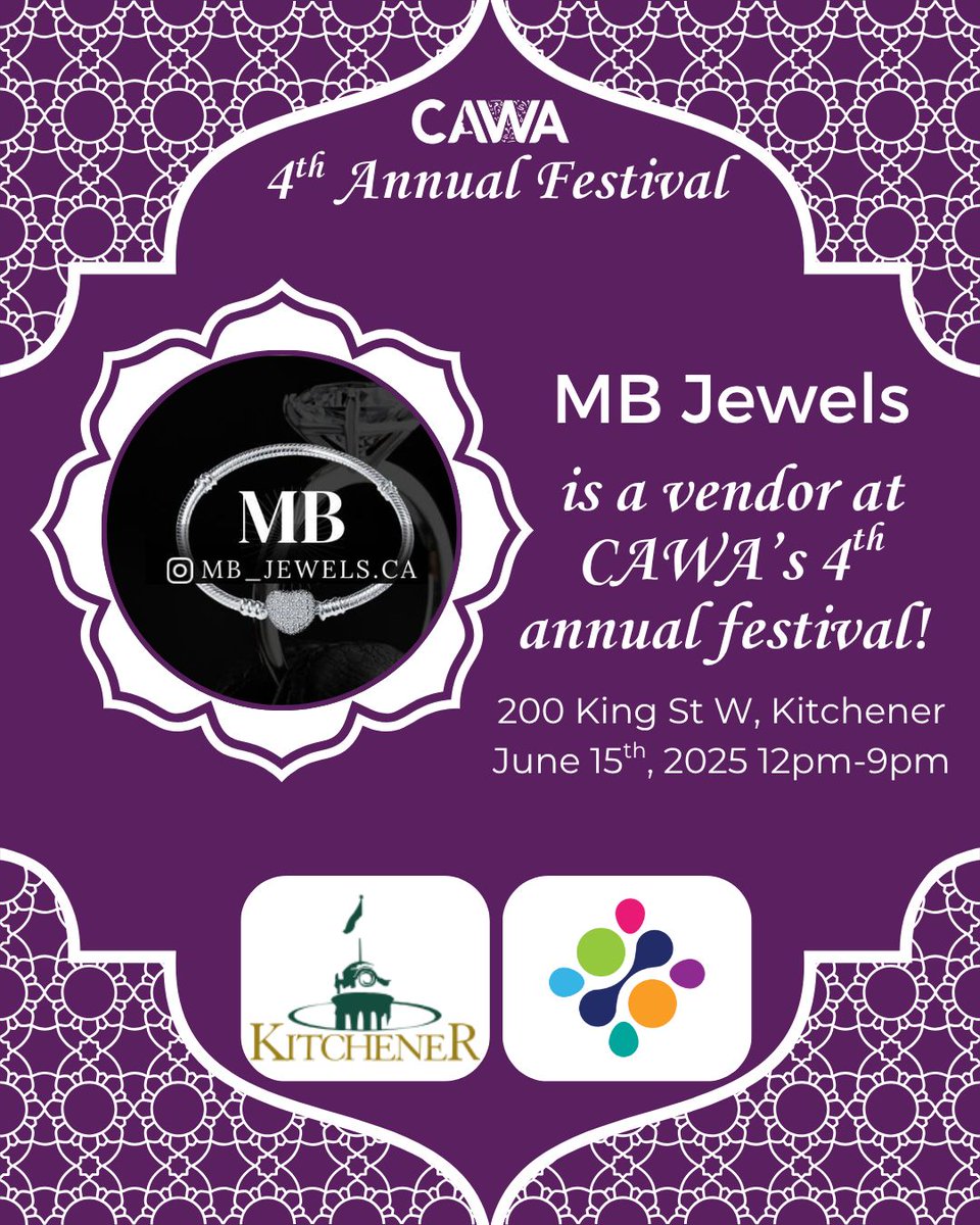 Shine bright with MB Jewels at CAWA’s 4th Annual Festival! Discover our stunning gold-plated stainless steel jewelry—durable, tarnish-resistant, and perfect for every occasion.