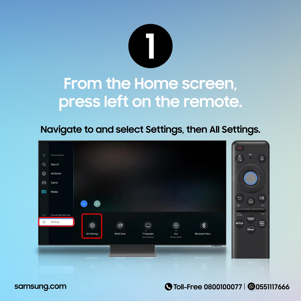 Samsung_Ghana's tweet photo. Here's how to reset your Samsung TV's sound settings in just 4 steps!
#SamsungCustomerService #Samsung #SamsungTV #SamsungGH https://t.co/PoxgYNb8Oz
