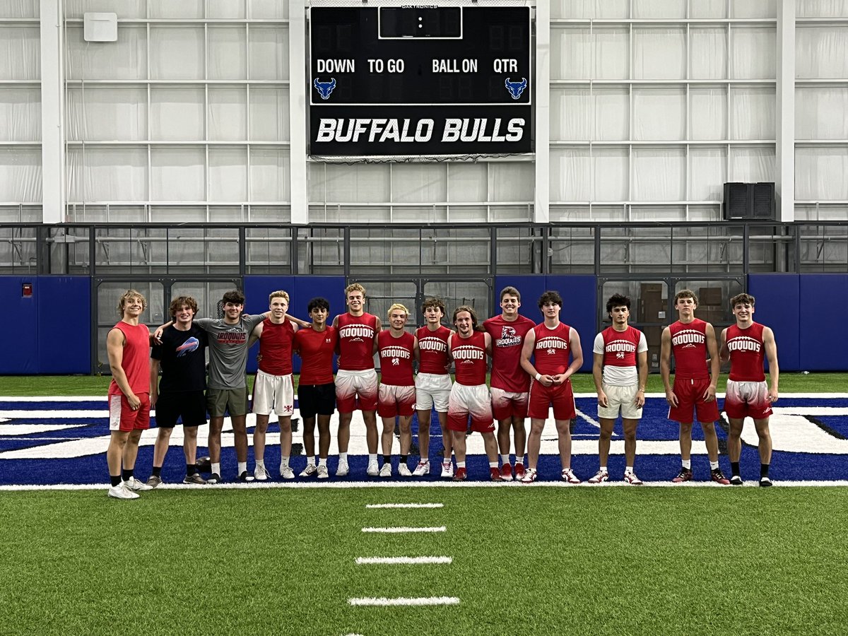 Iroquois Red Hawks Football (@ihs_redhawksfb) on Twitter photo Big thanks to <a href="/UBFootball/">UB Football</a> and <a href="/ronwhitcomb/">Ron Whitcomb</a> for giving us the OPPORTUNITY to compete today at both the Bug Man Camp and 7 on7!
These camps ran seamless, offering great competition and gave us the chance to forge our Brotherhood! Big thanks to <a href="/UBFootball/">UB Football</a> and <a href="/ronwhitcomb/">Ron Whitcomb</a> for giving us the OPPORTUNITY to compete today at both the Bug Man Camp and 7 on7!
These camps ran seamless, offering great competition and gave us the chance to forge our Brotherhood!
