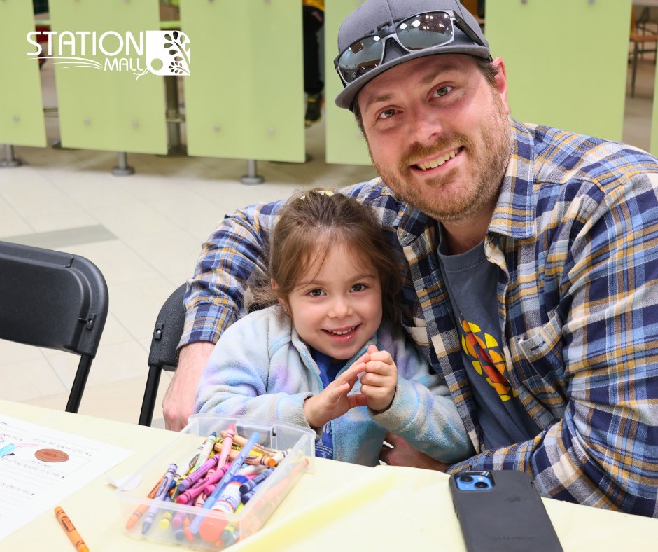 Thank you to everyone who joined our Make it For DAD: Father’s Day Kids Craft! 💙
Big thanks to ChildCare Algoma EarlyOn SSM for partnering with us to make it extra special! 🎨👨‍👧‍👦

#MakeItForDad #FathersDay #KidsCraft #StationMall #YourCentreofChoice
