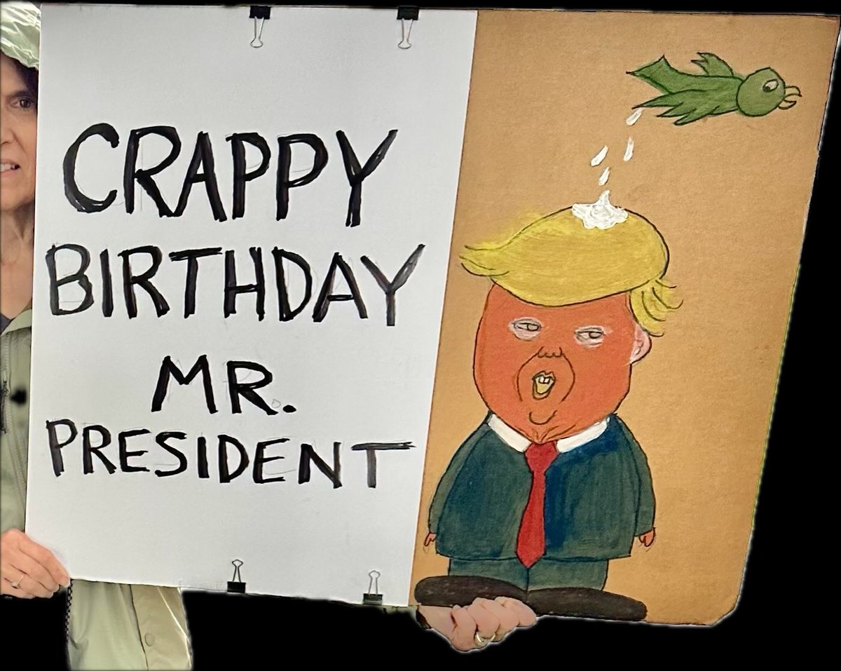 BrendaTalbot's tweet photo. #NoKingsDay https://t.co/2wrGpRhgNc