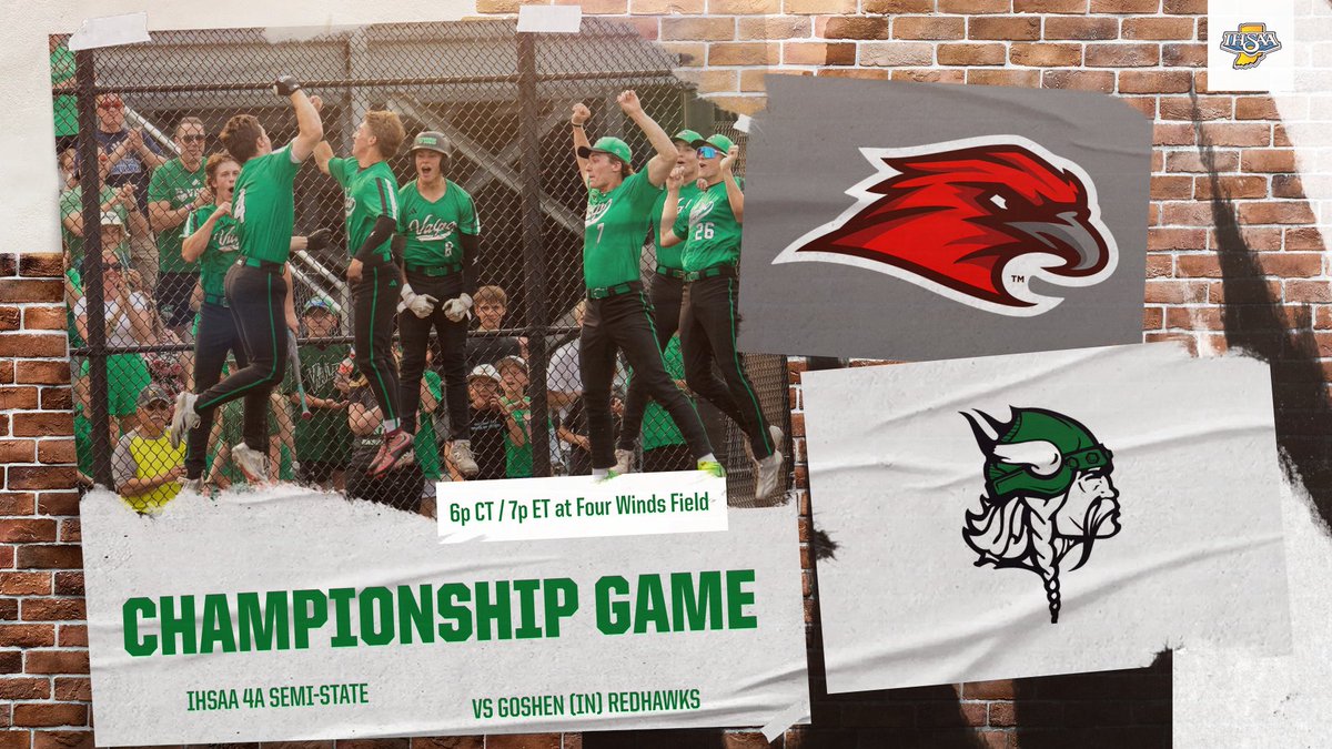 Valparaiso Athletics (@athleticsvalpo) on Twitter photo The stage is set๐ฅ
๐Vikings vs Redhawks for a chance to play for a State Championshipโผ๏ธ
BE THERE TONIGHT TO SUPPORT OUR VIKINGS ๐ขโช๏ธ
Info here: valpovikings.com/Article/68932 The stage is set๐ฅ
๐Vikings vs Redhawks for a chance to play for a State Championshipโผ๏ธ
BE THERE TONIGHT TO SUPPORT OUR VIKINGS ๐ขโช๏ธ
Info here: valpovikings.com/Article/68932