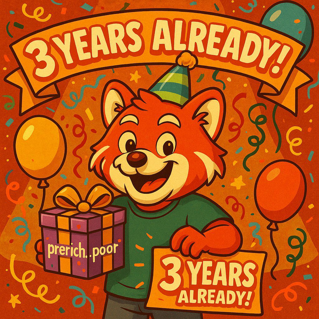 🎁 ANNIVERSARY GIVEAWAY 🎁

Today is a really special day for AllDomains 🎉 

5 blockchains and 1 million domains later, we’re celebrating 3 years of building 🥳

Win an OG domain - prerich.poor 😂

👉 Follow @AllDomains_
👉 Like &amp; RT
👉 Reply with your dream domain

⏳24h