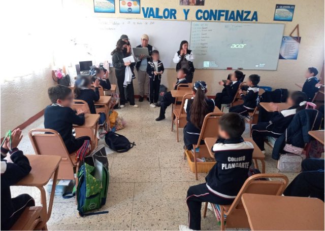 ITESA_OFICIAL's tweet image. #TequiosPorLaPaz estudiantado de la Licenciatura en Administración impartieron talleres de “Recursos Educativos Digitales” a niñas y niños de escuelas primarias de la región del Altiplano. #OrgulloITESA

@GobiernoMX @Claudiashein @imjuvemx @TecNM_MX @natycastrejonv @SEPHidalgo