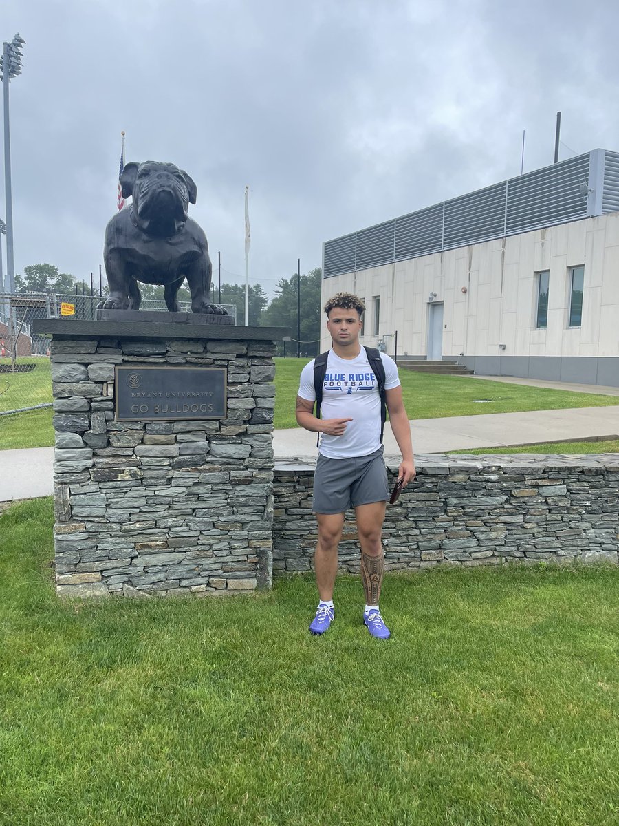 Coryshorts20's tweet image. I had a great time at @BryantUFootball camp today! Thank you very much @_CoachFrost @DrewAnderson_12 @CoachBarese1 !!! @BDPRecruiting