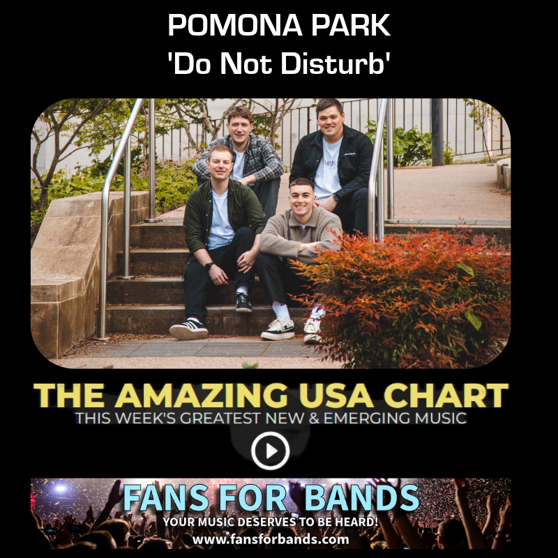 💥SKABOOOOM💥 

Get in! <a href="/Pomona_Park/">Pomona Park</a>'s 'Do Not Disturb' is a new entry into Amazing Radio USA TOP 40.   

Some good company in there including <a href="/wetlegband/">Wet Leg</a>  Fold, Midnight Rodeo, <a href="/Pipblom/">Pip</a> 

Please give this young Manchester band a spin &amp; hit the ❤️button: amazingradio.us/chart