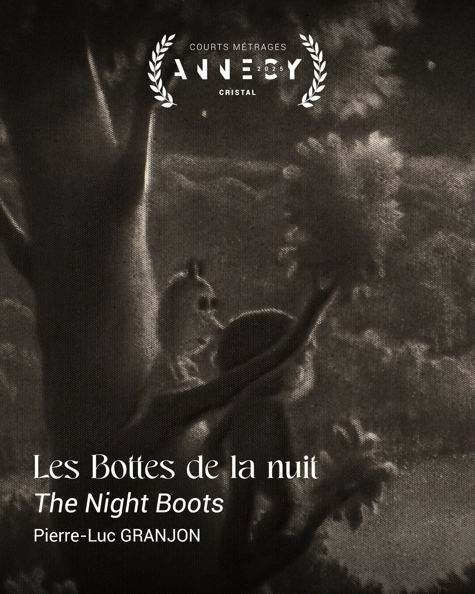 Le Cristal du court métrage est attribué à "Les Bottes de la nuit” de Pierre-Luc GRANJON et produit par Am Stram Gram. 
  
Nos félicitations à toute l’équipe du film !