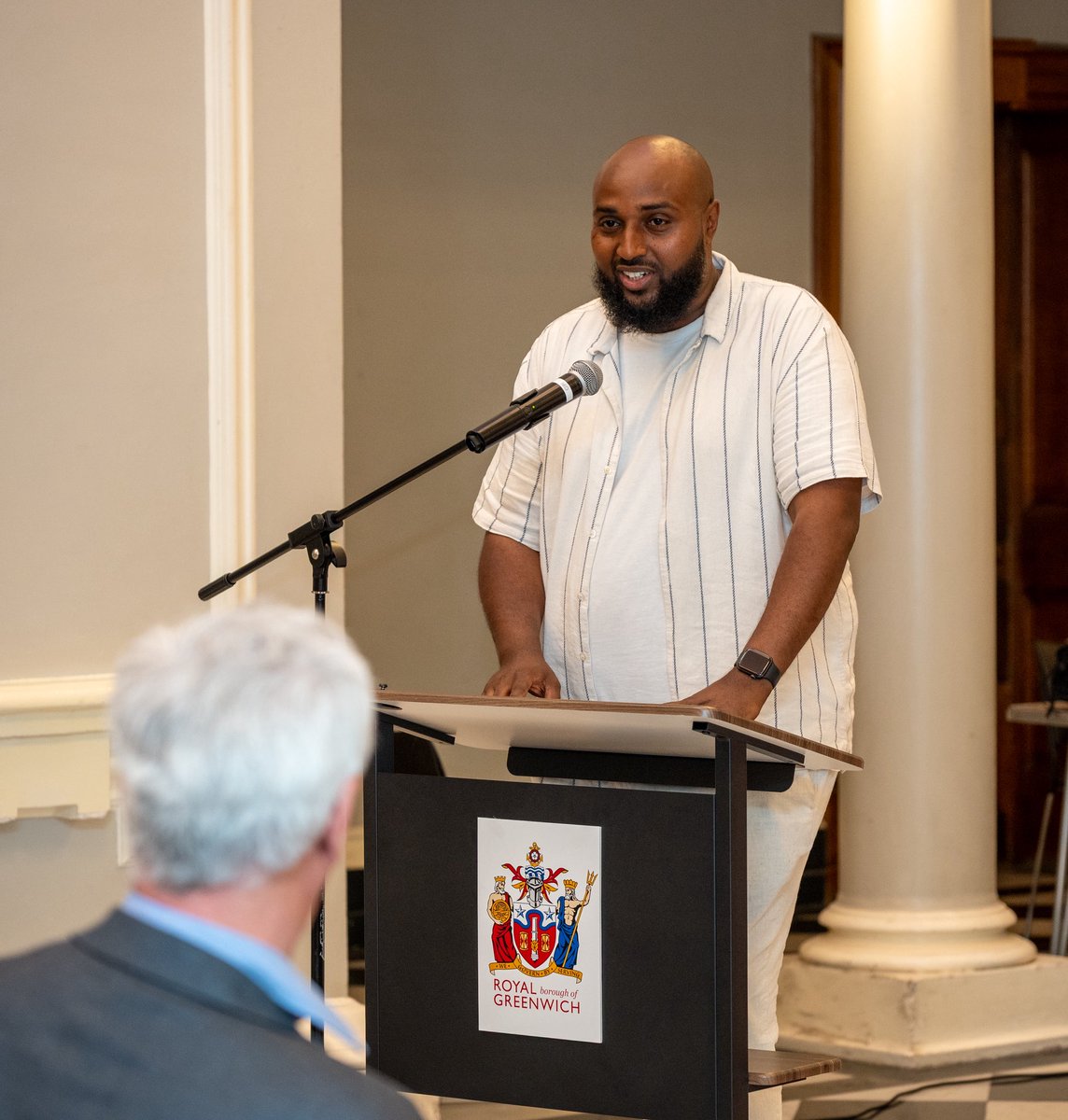 adel_khaireh's tweet image. Had a fantastic time hosting the Eid celebration at Town Hall yesterday evening! 🌙 It was wonderful to see so many amazing communities come together, especially the inspiring speeches from our young people.
