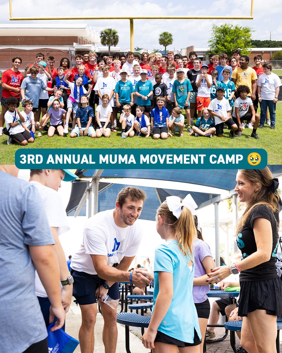 Chad and Alyssa Muma recently hosted their 3rd annual Muma Movement Camp, empowering the next generation with Type 1 Diabetes to believe that anything is possible, and their condition does not limit their abilities 👏