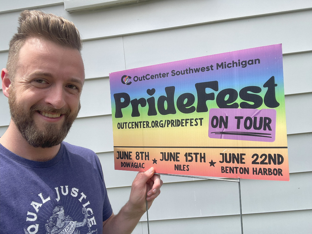 Last year, the Child Grooming <a href="/theoutcenter/">OutCenter Southwest Michigan</a> put these signs up all of SW Michigan. 

This year, we only saw one! Praise God!

P.S. This sign is from 2024.

P.S.P.S <a href="/WhirlpoolCorp/">Whirlpool Corporation</a> stop funding their "All Ages Drag Shows" and Pride Fests. Repent. Thank you. 

#BoycottWhirlpool