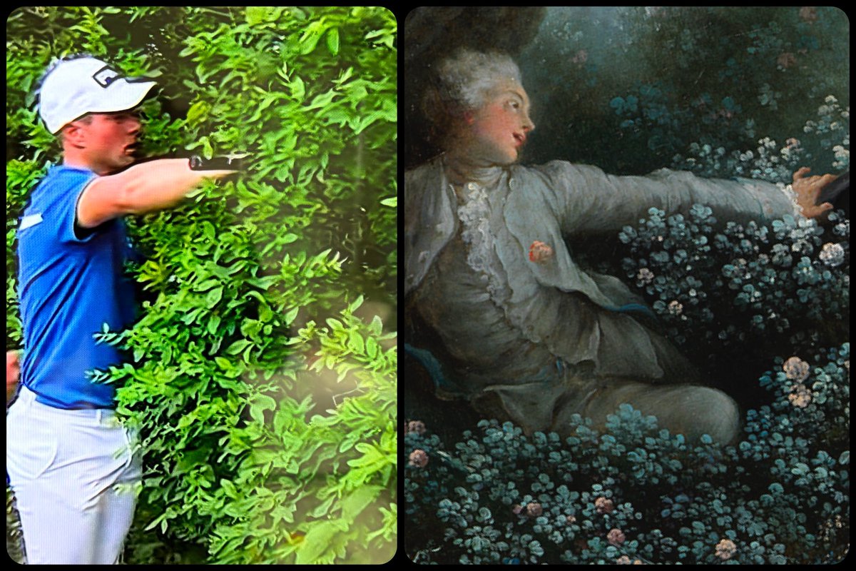 <a href="/NoLayingUp/">No Laying Up</a> The Swing (detail, rotated), by Jean-Honoré Fragonard, 1767-68, 📸 via <a href="/NoLayingUp/">No Laying Up</a>