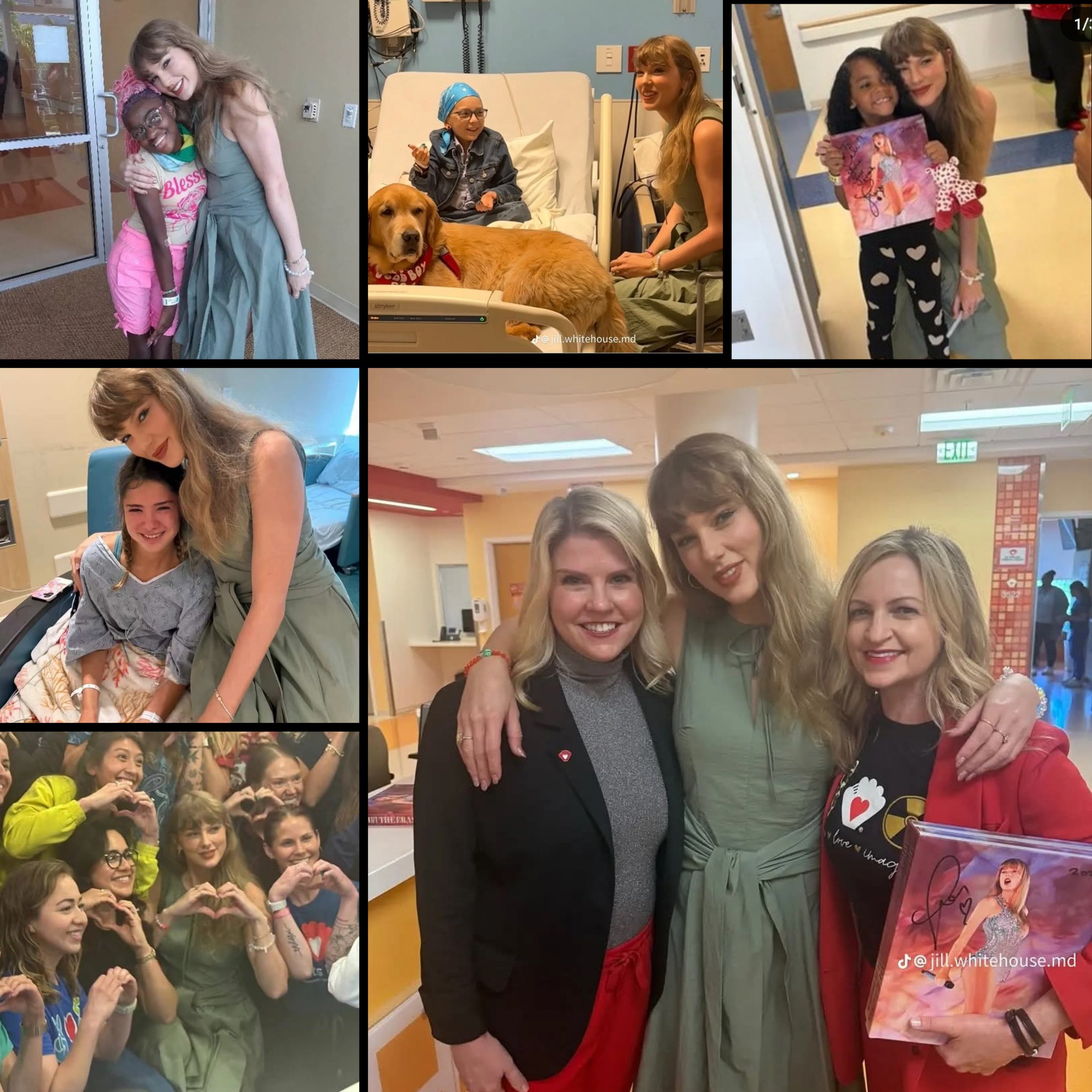 Starcade Media on X: "#taylorswift spreading joy and smiles at Joe DiMaggio  Children's Hospital in Florida ❤️ https://t.co/GTbbveJYaK" / X
